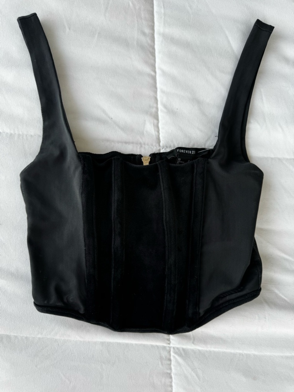 Black Corset Tank